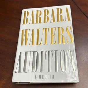 Barbara Walters AUDITION: A Memoir Hardcover Book with Jacket Autobiography 2008